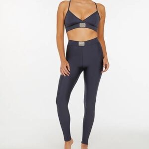 Forever savage set bralette and leggings color black ink both size small fenty
